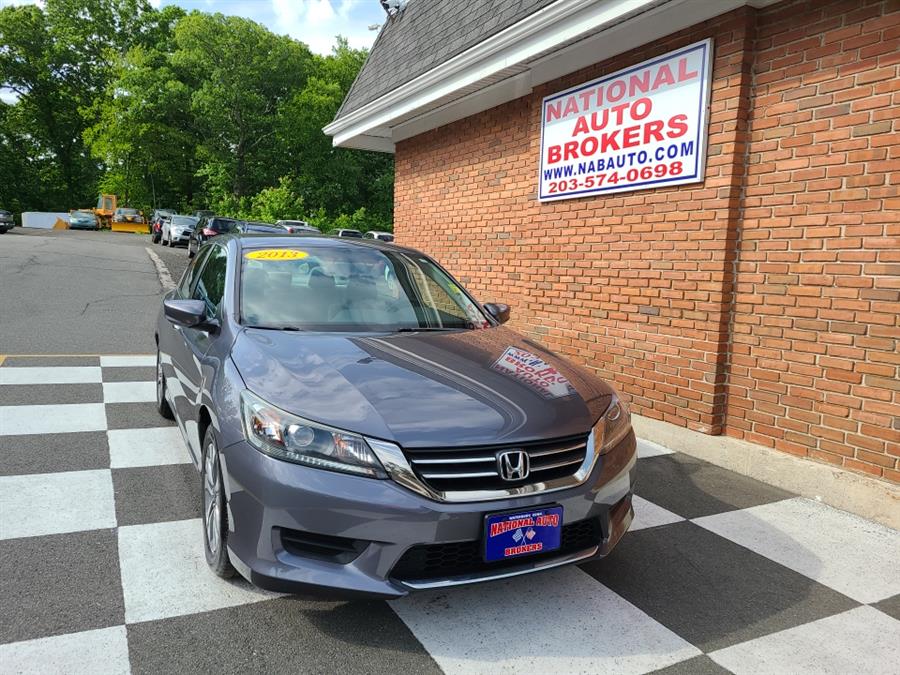 2013 Honda Accord Sdn 4dr LX, available for sale in Waterbury, Connecticut | National Auto Brokers, Inc.. Waterbury, Connecticut