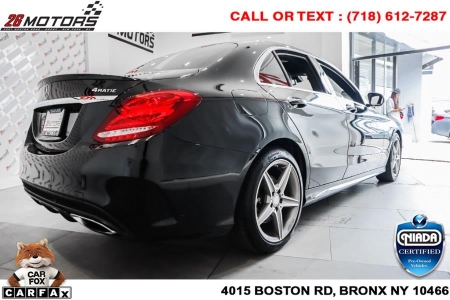 Used Mercedes-Benz C-Class C300 4MATIC Sedan with Sport Pkg 2017 | 26 Motors Corp. Bronx, New York Used Mercedes-Benz C-Class C300 4MATIC Sedan with Sport Pkg 2017 | 26 Motors Corp. Bronx, New York