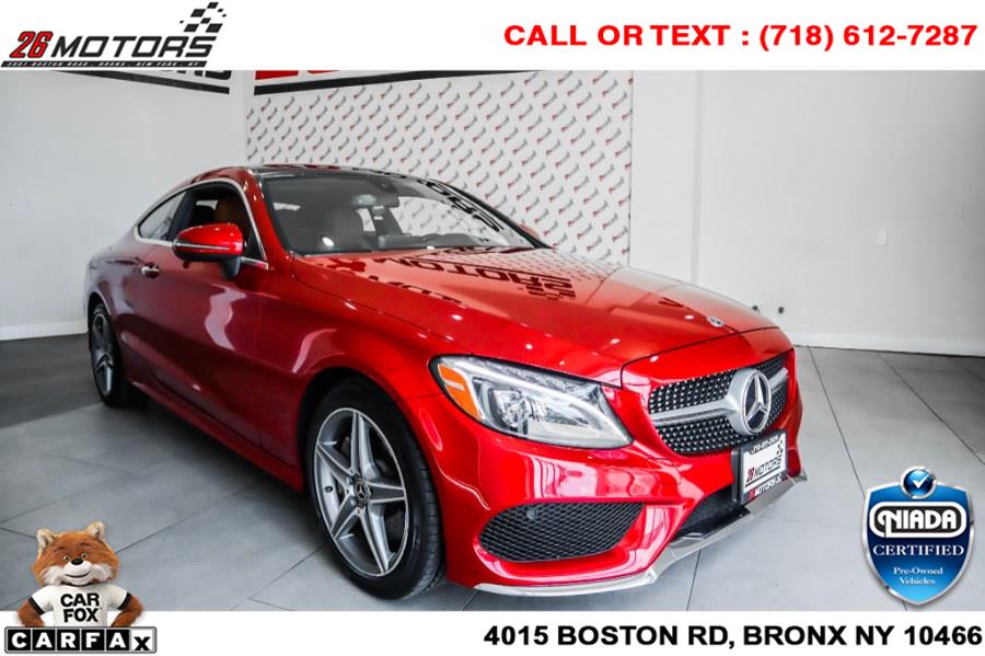 Used Mercedes-Benz C-Class C 300 4MATIC Coupe 2018 | 26 Motors Corp. Bronx, New York Used Mercedes-Benz C-Class C 300 4MATIC Coupe 2018 | 26 Motors Corp. Bronx, New York