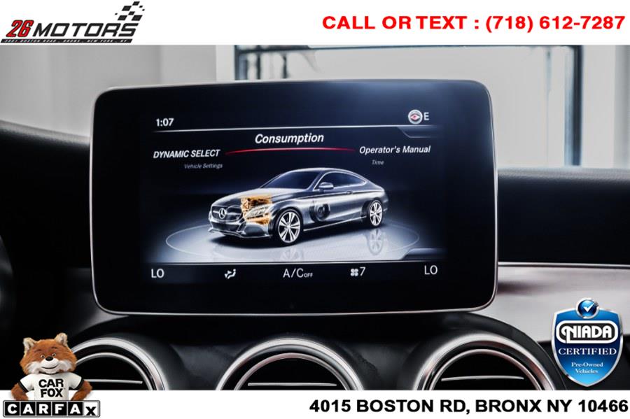 Used Mercedes-Benz C-Class C 300 4MATIC Coupe 2018 | 26 Motors Corp. Bronx, New York Used Mercedes-Benz C-Class C 300 4MATIC Coupe 2018 | 26 Motors Corp. Bronx, New York