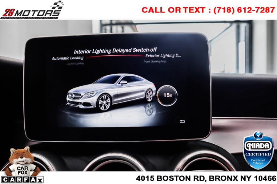 Used Mercedes-Benz C-Class C 300 4MATIC Coupe 2018 | 26 Motors Corp. Bronx, New York Used Mercedes-Benz C-Class C 300 4MATIC Coupe 2018 | 26 Motors Corp. Bronx, New York