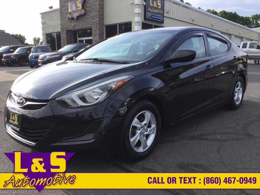 2014 Hyundai Elantra 4dr Sdn Auto Limited PZEV (Ulsan Plant), available for sale in Plantsville, Connecticut | L&S Automotive LLC. Plantsville, Connecticut