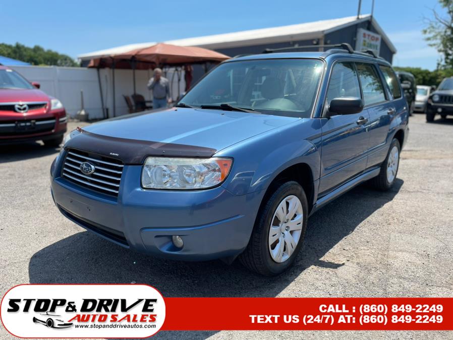 2008 Subaru Forester (Natl) 4dr Auto X PZEV, available for sale in East Windsor, Connecticut | Stop & Drive Auto Sales. East Windsor, Connecticut 2008 Subaru Forester (Natl) 4dr Auto X PZEV, available for sale in East Windsor, Connecticut | Stop & Drive Auto Sales. East Windsor, Connecticut