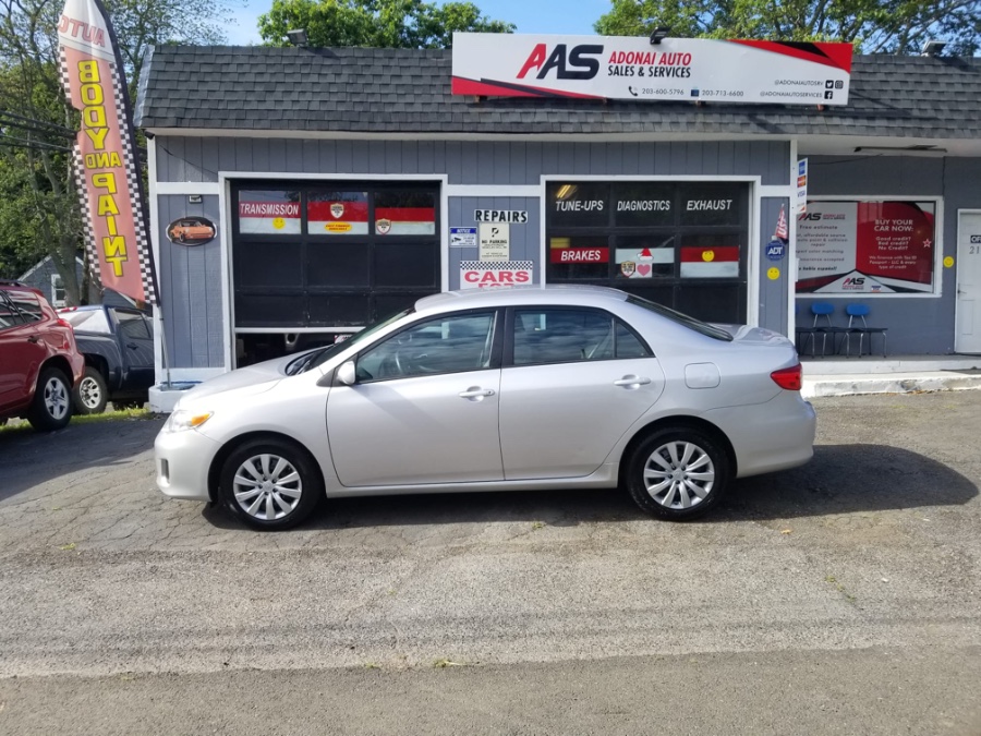 2012 Toyota Corolla 4dr Sdn Auto LE (Natl), available for sale in Milford, Connecticut | Adonai Auto Sales LLC. Milford, Connecticut 2012 Toyota Corolla 4dr Sdn Auto LE (Natl), available for sale in Milford, Connecticut | Adonai Auto Sales LLC. Milford, Connecticut