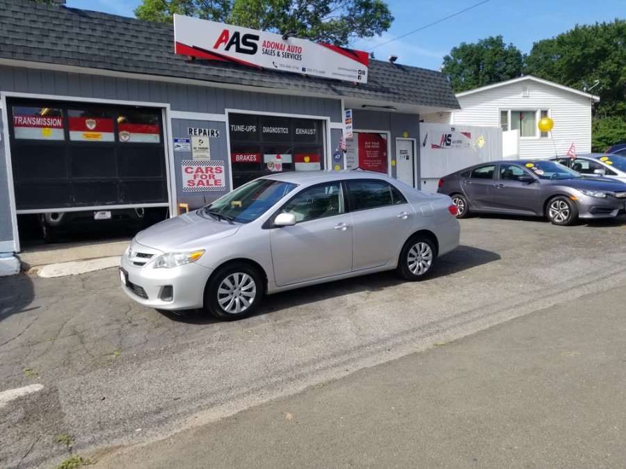 2012 Toyota Corolla 4dr Sdn Auto LE (Natl), available for sale in Milford, Connecticut | Adonai Auto Sales LLC. Milford, Connecticut 2012 Toyota Corolla 4dr Sdn Auto LE (Natl), available for sale in Milford, Connecticut | Adonai Auto Sales LLC. Milford, Connecticut