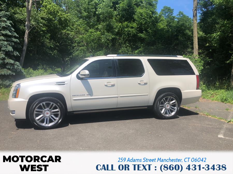 2014 Cadillac Escalade ESV AWD 4dr Premium, available for sale in Manchester, Connecticut | Motorcar West. Manchester, Connecticut