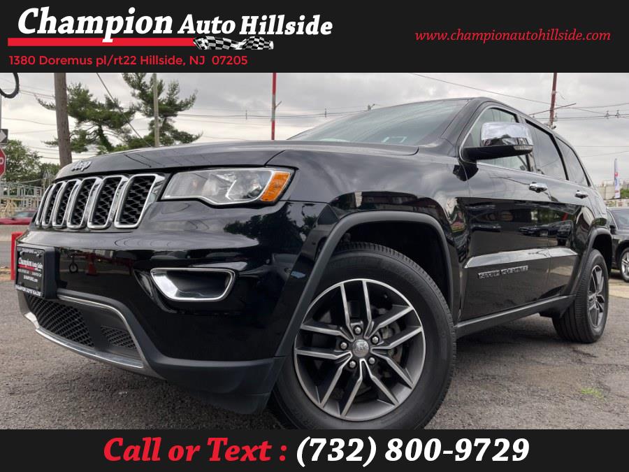 2018 Jeep Grand Cherokee Limited 4x4, available for sale in Hillside, New Jersey | Champion Auto Sales. Hillside, New Jersey