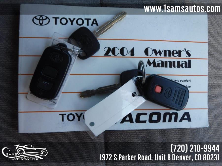 Used Toyota Tacoma DoubleCab V6 Auto 4WD (Natl) 2004 | Sam's Automotive. Denver, Colorado Used Toyota Tacoma DoubleCab V6 Auto 4WD (Natl) 2004 | Sam's Automotive. Denver, Colorado