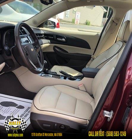 2015 Chevrolet Malibu 4dr Sdn LT w/2LT, available for sale in Worcester, Massachusetts | Rally Motor Sports. Worcester, Massachusetts 2015 Chevrolet Malibu 4dr Sdn LT w/2LT, available for sale in Worcester, Massachusetts | Rally Motor Sports. Worcester, Massachusetts