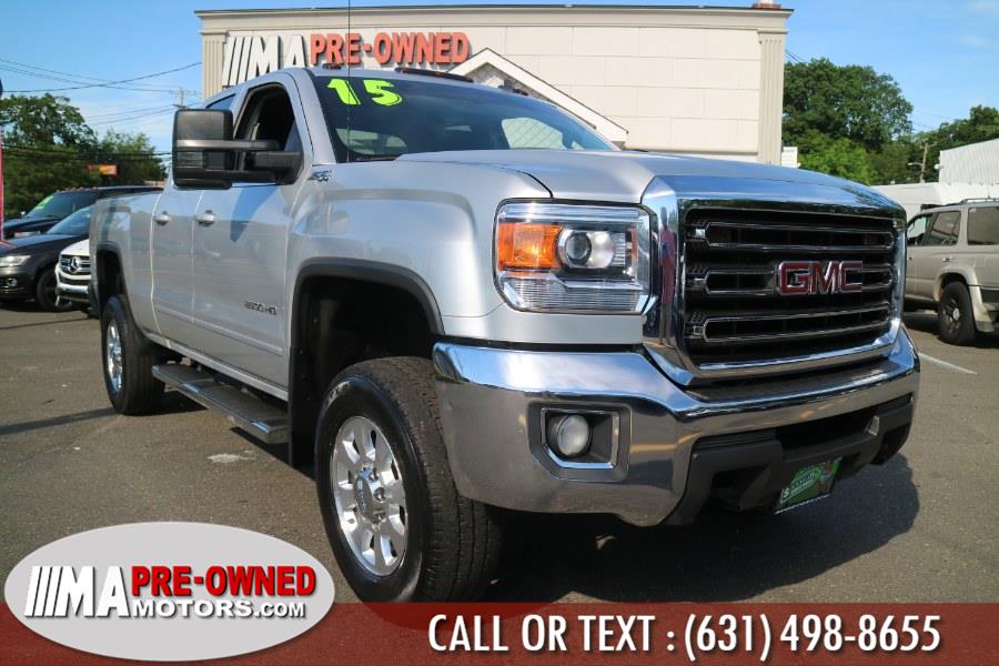 2015 GMC Sierra 2500HD 4WD Double Cab 144.2" SLE, available for sale in Huntington Station, New York | M & A Motors. Huntington Station, New York