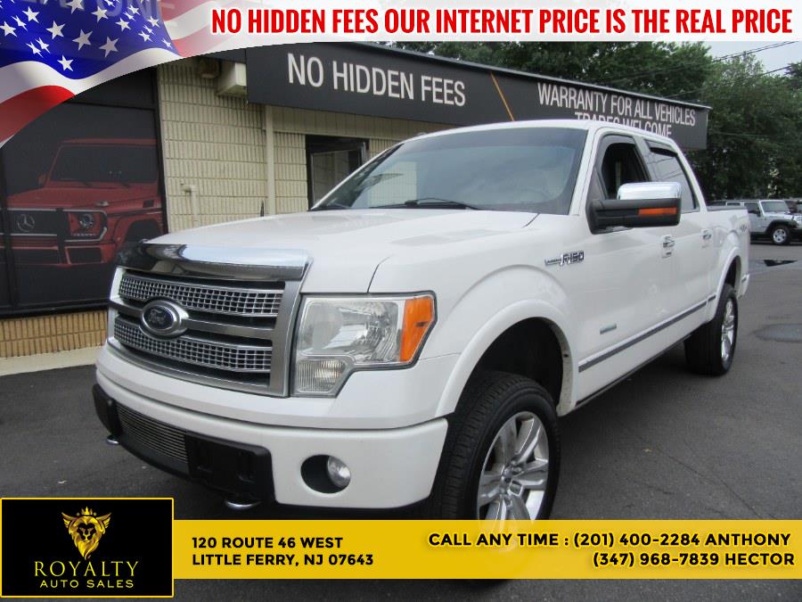 Used Ford F-150 4WD SuperCrew 145" Platinum 2012 | Royalty Auto Sales. Little Ferry, New Jersey Used Ford F-150 4WD SuperCrew 145" Platinum 2012 | Royalty Auto Sales. Little Ferry, New Jersey