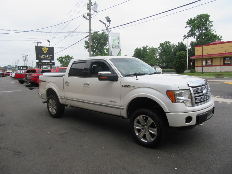 Used Ford F-150 4WD SuperCrew 145" Platinum 2012 | Royalty Auto Sales. Little Ferry, New Jersey Used Ford F-150 4WD SuperCrew 145" Platinum 2012 | Royalty Auto Sales. Little Ferry, New Jersey