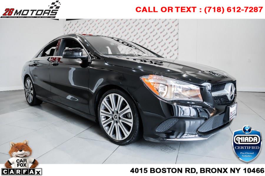 Used Mercedes-Benz CLA CLA 250 4MATIC Coupe 2018 | 26 Motors Corp. Bronx, New York Used Mercedes-Benz CLA CLA 250 4MATIC Coupe 2018 | 26 Motors Corp. Bronx, New York