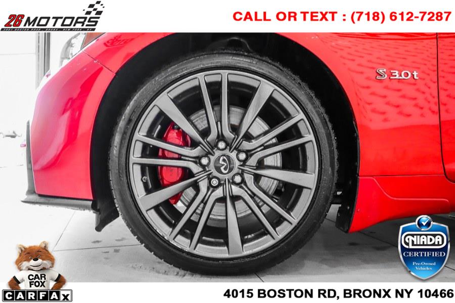 Used INFINITI Q50 RED SPORT 400 AWD 2018 | 26 Motors Corp. Bronx, New York Used INFINITI Q50 RED SPORT 400 AWD 2018 | 26 Motors Corp. Bronx, New York