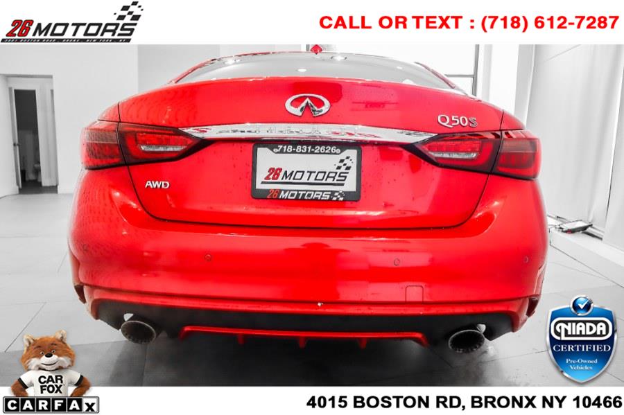 Used INFINITI Q50 RED SPORT 400 AWD 2018 | 26 Motors Corp. Bronx, New York Used INFINITI Q50 RED SPORT 400 AWD 2018 | 26 Motors Corp. Bronx, New York