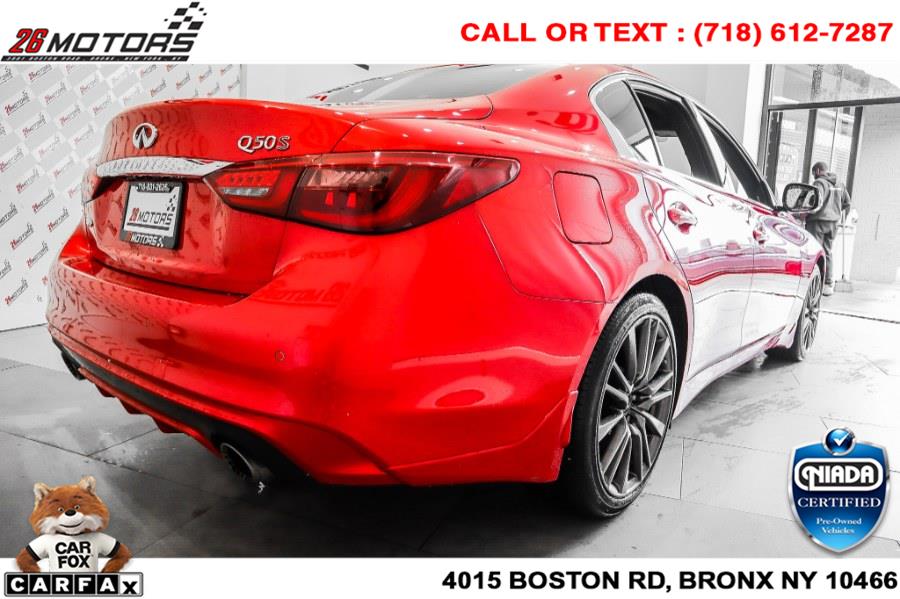 Used INFINITI Q50 RED SPORT 400 AWD 2018 | 26 Motors Corp. Bronx, New York Used INFINITI Q50 RED SPORT 400 AWD 2018 | 26 Motors Corp. Bronx, New York