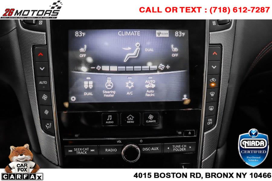 Used INFINITI Q50 RED SPORT 400 AWD 2018 | 26 Motors Corp. Bronx, New York Used INFINITI Q50 RED SPORT 400 AWD 2018 | 26 Motors Corp. Bronx, New York