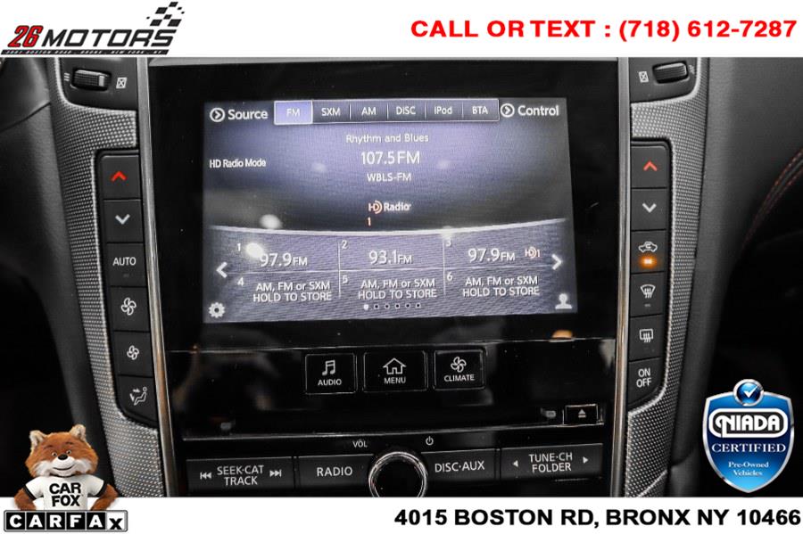 Used INFINITI Q50 RED SPORT 400 AWD 2018 | 26 Motors Corp. Bronx, New York Used INFINITI Q50 RED SPORT 400 AWD 2018 | 26 Motors Corp. Bronx, New York
