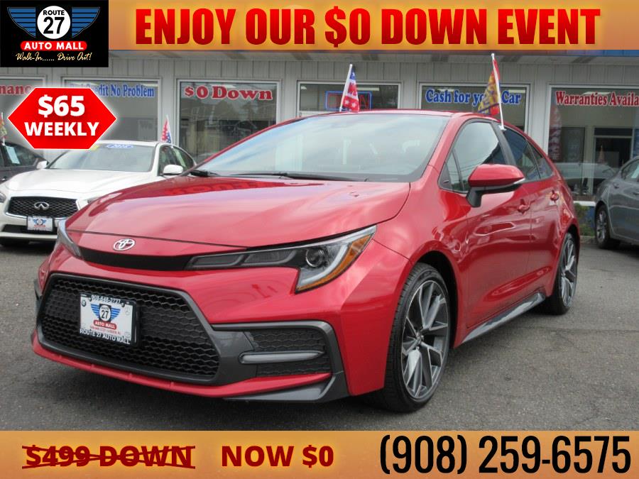 Used Toyota Corolla SE CVT (Natl) 2021 | Route 27 Auto Mall. Linden, New Jersey Used Toyota Corolla SE CVT (Natl) 2021 | Route 27 Auto Mall. Linden, New Jersey