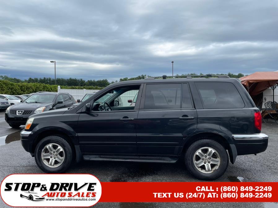 2003 Honda Pilot 4WD EX Auto w/Leather, available for sale in East Windsor, Connecticut | Stop & Drive Auto Sales. East Windsor, Connecticut 2003 Honda Pilot 4WD EX Auto w/Leather, available for sale in East Windsor, Connecticut | Stop & Drive Auto Sales. East Windsor, Connecticut