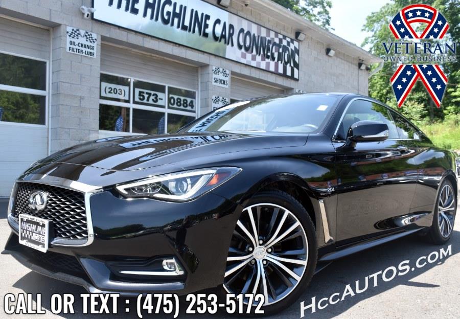 Used INFINITI Q60 2.0t Premium AWD 2017 | Highline Car Connection. Waterbury, Connecticut Used INFINITI Q60 2.0t Premium AWD 2017 | Highline Car Connection. Waterbury, Connecticut
