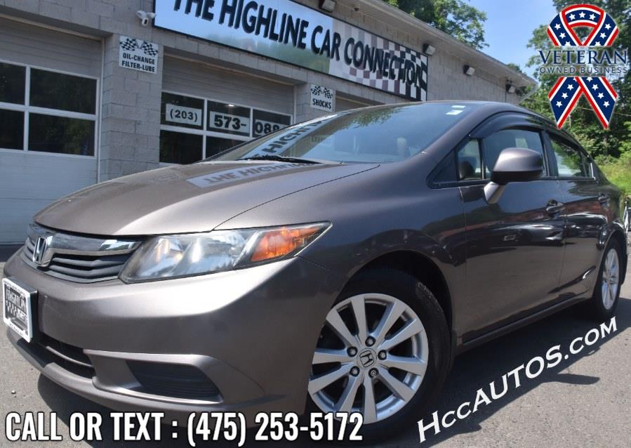 2012 Honda Civic Sdn EX, available for sale in Waterbury, Connecticut | Highline Car Connection. Waterbury, Connecticut