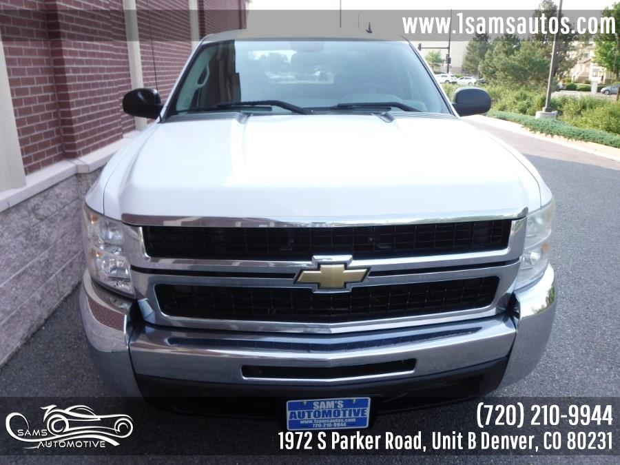 2008 Chevrolet Silverado 2500HD 4WD Ext Cab 143.5" LT w/1LT, available for sale in Denver, Colorado | Sam's Automotive. Denver, Colorado 2008 Chevrolet Silverado 2500HD 4WD Ext Cab 143.5" LT w/1LT, available for sale in Denver, Colorado | Sam's Automotive. Denver, Colorado