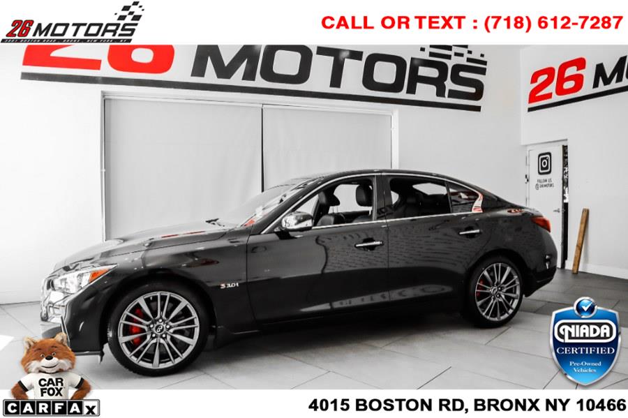 Used INFINITI Q50 RED SPORT 400 AWD 2018 | 26 Motors Corp. Bronx, New York Used INFINITI Q50 RED SPORT 400 AWD 2018 | 26 Motors Corp. Bronx, New York