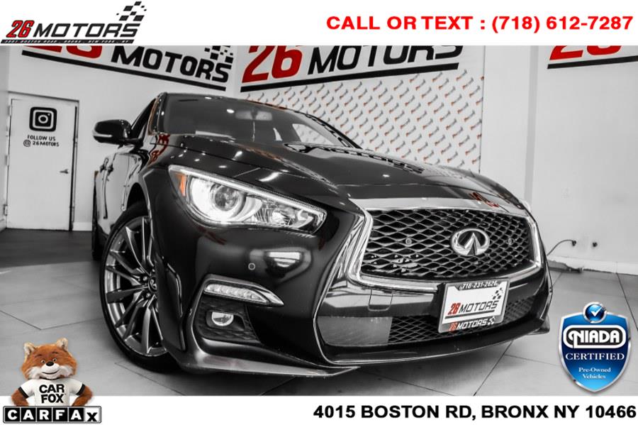 Used INFINITI Q50 RED SPORT 400 AWD 2018 | 26 Motors Corp. Bronx, New York Used INFINITI Q50 RED SPORT 400 AWD 2018 | 26 Motors Corp. Bronx, New York