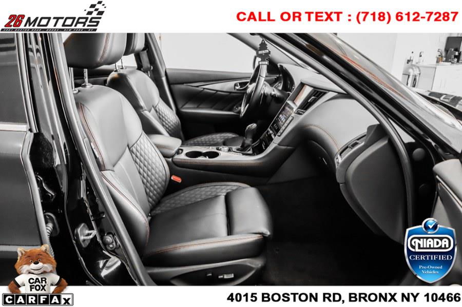 Used INFINITI Q50 RED SPORT 400 AWD 2018 | 26 Motors Corp. Bronx, New York Used INFINITI Q50 RED SPORT 400 AWD 2018 | 26 Motors Corp. Bronx, New York