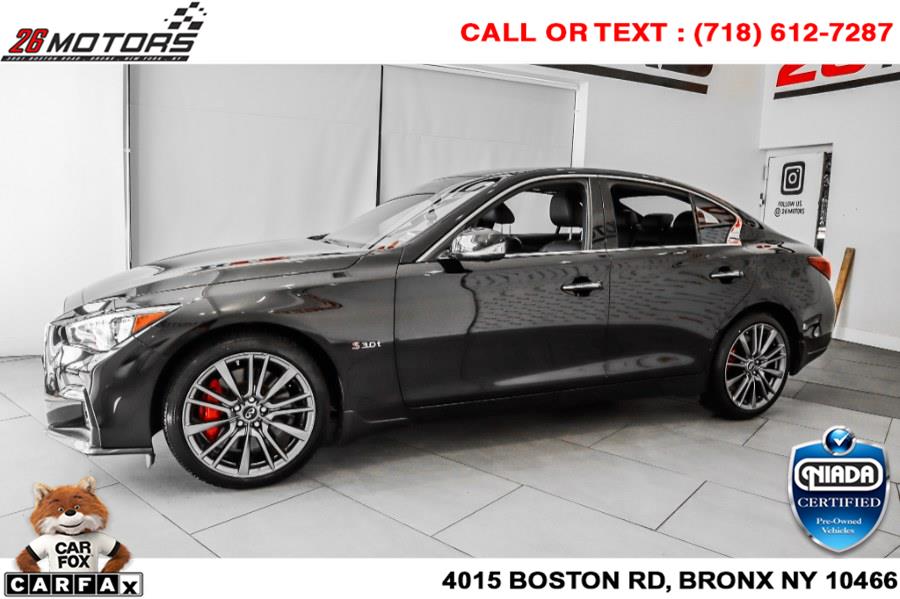 Used INFINITI Q50 RED SPORT 400 AWD 2018 | 26 Motors Corp. Bronx, New York Used INFINITI Q50 RED SPORT 400 AWD 2018 | 26 Motors Corp. Bronx, New York