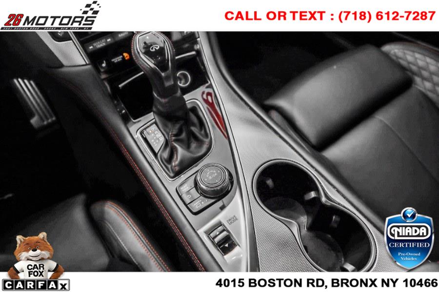 Used INFINITI Q50 RED SPORT 400 AWD 2018 | 26 Motors Corp. Bronx, New York Used INFINITI Q50 RED SPORT 400 AWD 2018 | 26 Motors Corp. Bronx, New York