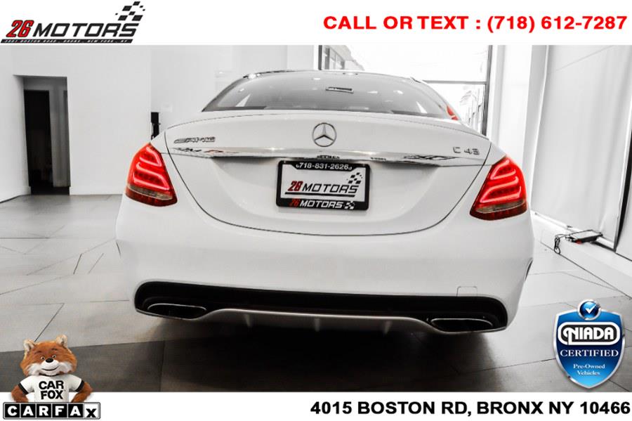 Used Mercedes-Benz C-Class AMG C 43 4MATIC Sedan 2018 | 26 Motors Corp. Bronx, New York Used Mercedes-Benz C-Class AMG C 43 4MATIC Sedan 2018 | 26 Motors Corp. Bronx, New York
