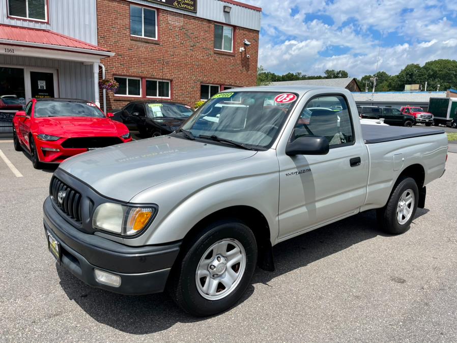 2003 Toyota Tacoma Reg Cab Manual (Natl), available for sale in South Windsor, Connecticut | Mike And Tony Auto Sales, Inc. South Windsor, Connecticut