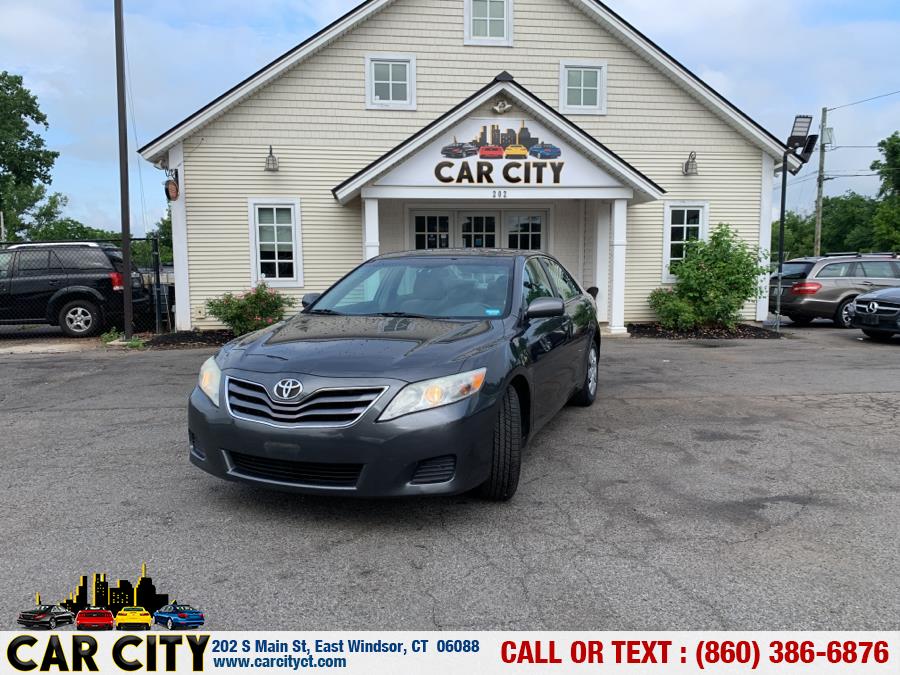 2011 Toyota Camry 4dr Sdn I4 Auto LE (Natl), available for sale in East Windsor, Connecticut | Car City LLC. East Windsor, Connecticut
