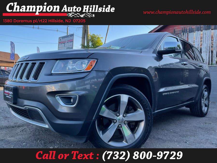 2014 Jeep Grand Cherokee 4WD 4dr Limited, available for sale in Hillside, New Jersey | Champion Auto Sales. Hillside, New Jersey