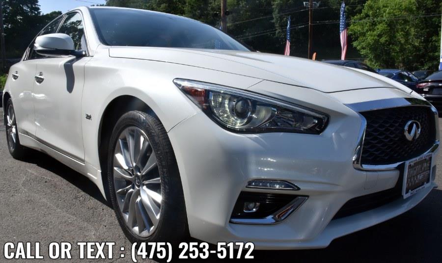 Used INFINITI Q50 3.0t LUXE AWD 2018 | Highline Car Connection. Waterbury, Connecticut Used INFINITI Q50 3.0t LUXE AWD 2018 | Highline Car Connection. Waterbury, Connecticut