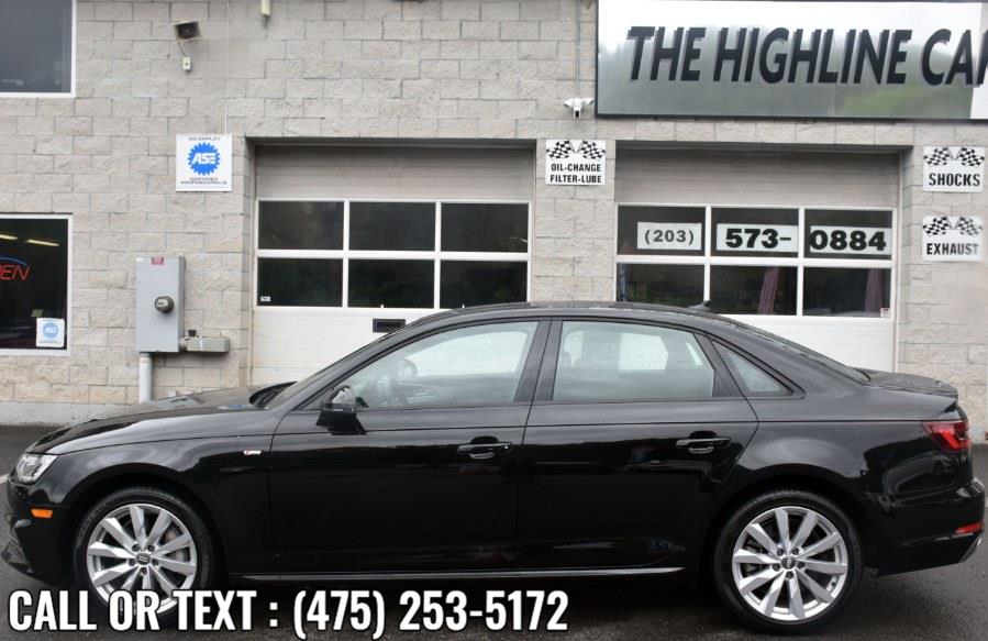 Used Audi A4 2.0 TFSI Premium S Tronic quattro AWD 2018 | Highline Car Connection. Waterbury, Connecticut Used Audi A4 2.0 TFSI Premium S Tronic quattro AWD 2018 | Highline Car Connection. Waterbury, Connecticut