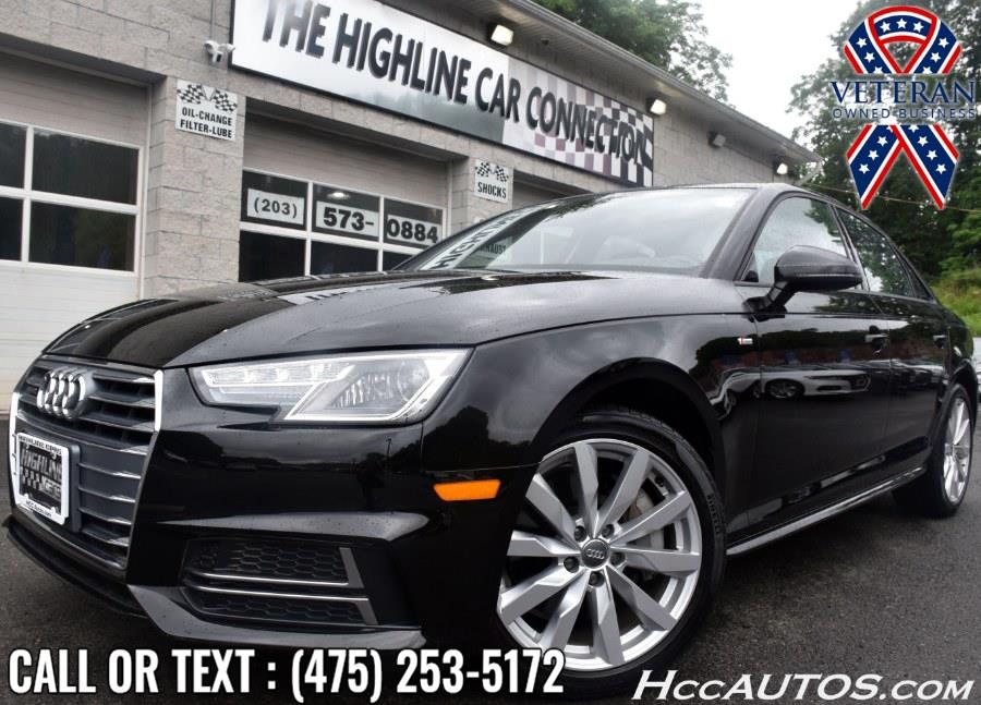 Used Audi A4 2.0 TFSI Premium S Tronic quattro AWD 2018 | Highline Car Connection. Waterbury, Connecticut Used Audi A4 2.0 TFSI Premium S Tronic quattro AWD 2018 | Highline Car Connection. Waterbury, Connecticut