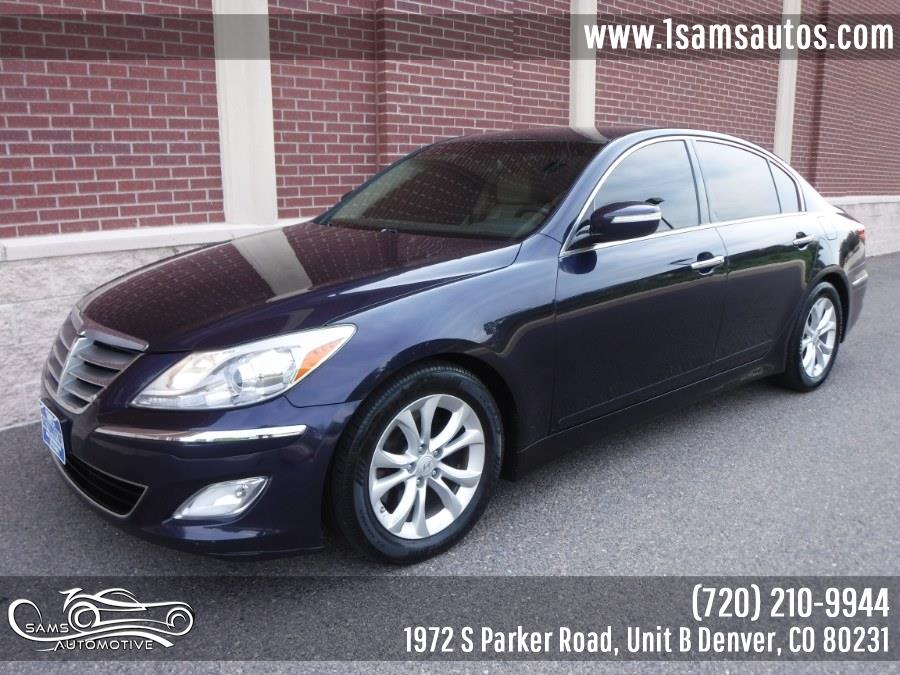 2013 Hyundai Genesis 4dr Sdn V6 3.8L, available for sale in Denver, Colorado | Sam's Automotive. Denver, Colorado