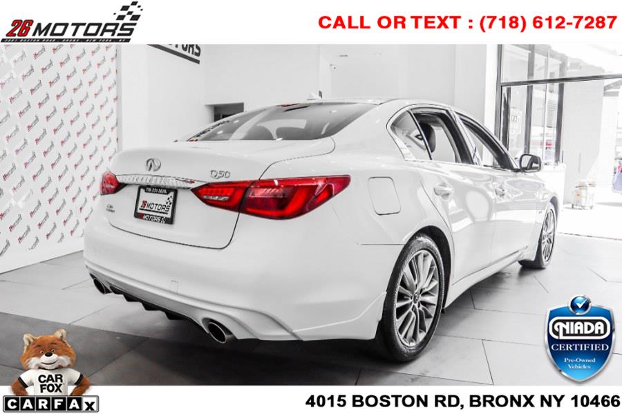 Used INFINITI Q50 3.0t LUXE AWD 2018 | 26 Motors Corp. Bronx, New York Used INFINITI Q50 3.0t LUXE AWD 2018 | 26 Motors Corp. Bronx, New York