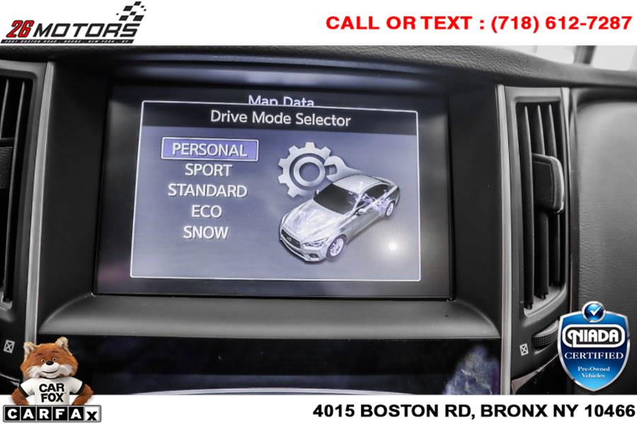 Used INFINITI Q50 3.0t LUXE AWD 2018 | 26 Motors Corp. Bronx, New York Used INFINITI Q50 3.0t LUXE AWD 2018 | 26 Motors Corp. Bronx, New York