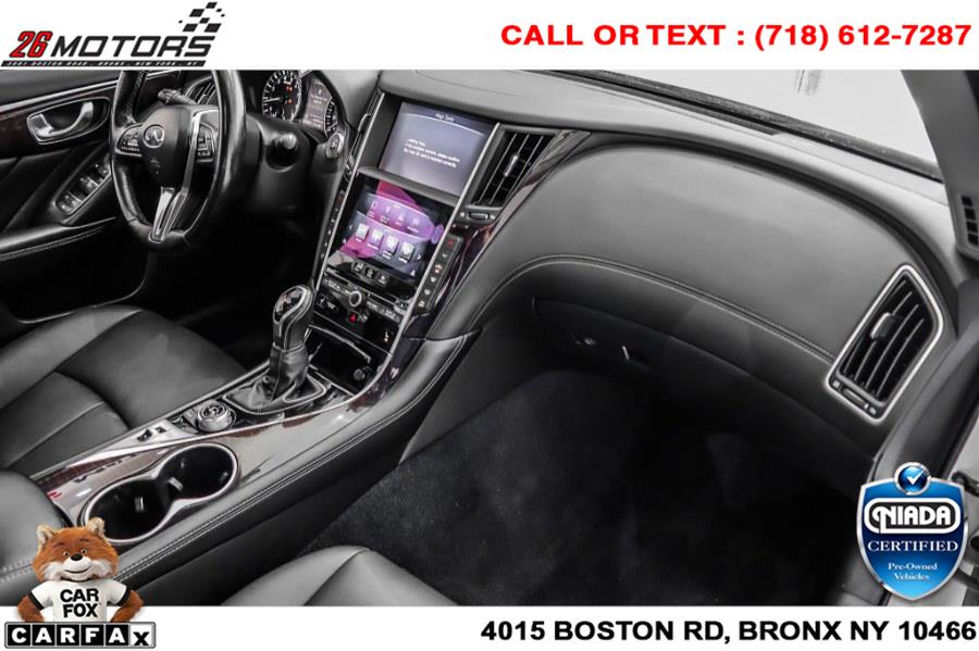 Used INFINITI Q50 3.0t LUXE AWD 2018 | 26 Motors Corp. Bronx, New York Used INFINITI Q50 3.0t LUXE AWD 2018 | 26 Motors Corp. Bronx, New York