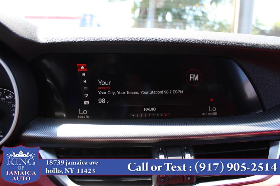 2019 Alfa Romeo Stelvio Ti Sport AWD, available for sale in Hollis, New York | King of Jamaica Auto Inc. Hollis, New York 2019 Alfa Romeo Stelvio Ti Sport AWD, available for sale in Hollis, New York | King of Jamaica Auto Inc. Hollis, New York