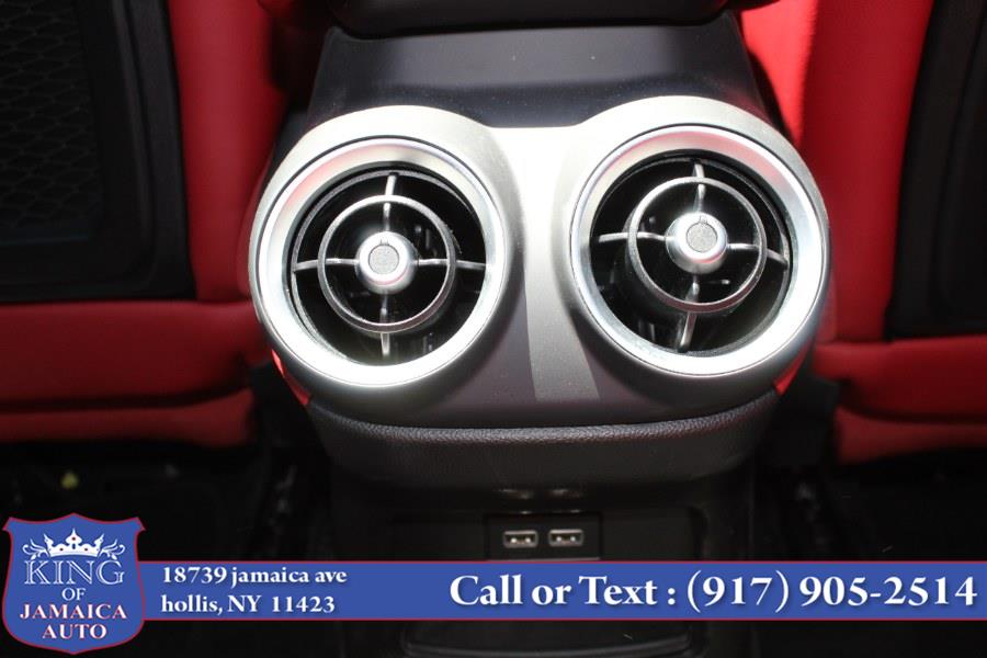 2019 Alfa Romeo Stelvio Ti Sport AWD, available for sale in Hollis, New York | King of Jamaica Auto Inc. Hollis, New York 2019 Alfa Romeo Stelvio Ti Sport AWD, available for sale in Hollis, New York | King of Jamaica Auto Inc. Hollis, New York