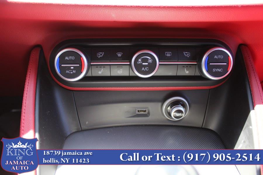 2019 Alfa Romeo Stelvio Ti Sport AWD, available for sale in Hollis, New York | King of Jamaica Auto Inc. Hollis, New York 2019 Alfa Romeo Stelvio Ti Sport AWD, available for sale in Hollis, New York | King of Jamaica Auto Inc. Hollis, New York