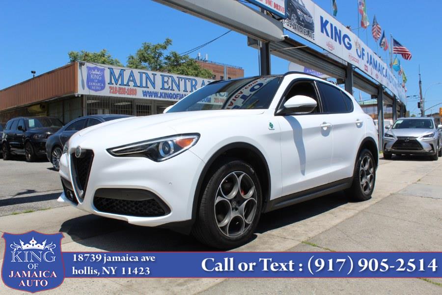 2019 Alfa Romeo Stelvio Ti Sport AWD, available for sale in Hollis, New York | King of Jamaica Auto Inc. Hollis, New York 2019 Alfa Romeo Stelvio Ti Sport AWD, available for sale in Hollis, New York | King of Jamaica Auto Inc. Hollis, New York