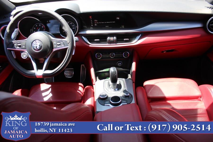 2019 Alfa Romeo Stelvio Ti Sport AWD, available for sale in Hollis, New York | King of Jamaica Auto Inc. Hollis, New York 2019 Alfa Romeo Stelvio Ti Sport AWD, available for sale in Hollis, New York | King of Jamaica Auto Inc. Hollis, New York
