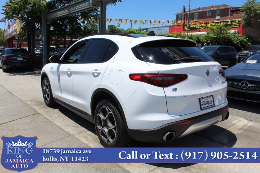 2019 Alfa Romeo Stelvio Ti Sport AWD, available for sale in Hollis, New York | King of Jamaica Auto Inc. Hollis, New York 2019 Alfa Romeo Stelvio Ti Sport AWD, available for sale in Hollis, New York | King of Jamaica Auto Inc. Hollis, New York