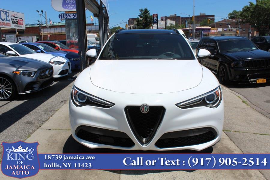 2019 Alfa Romeo Stelvio Ti Sport AWD, available for sale in Hollis, New York | King of Jamaica Auto Inc. Hollis, New York 2019 Alfa Romeo Stelvio Ti Sport AWD, available for sale in Hollis, New York | King of Jamaica Auto Inc. Hollis, New York